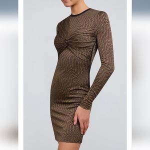 $1550 Fendi FF Vertigo Mini Dress Size 2